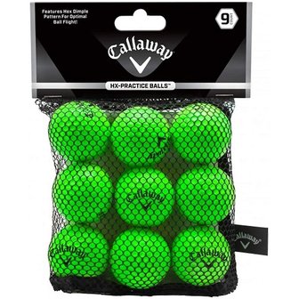 labyrint Sluimeren sap Callaway HX Practice Balls Golfballen 9 Stuks, groen kopen? -  Golfdiscounter.nl
