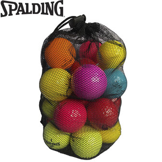 paraplu het doel Relatief Spalding Gekleurde Golfballen Mix 24 stuks kopen? - Golfdiscounter.nl