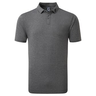 Footjoy Heather Self Colar Poloshirt 80136 Grijs