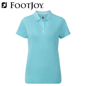 Footjoy Pique Poloshirt 94325 Dames Aqua