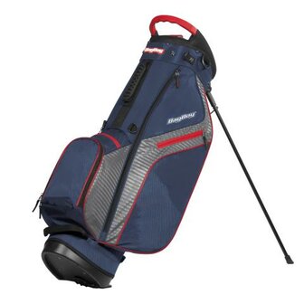 BagBoy Super Lite Standbag, navy/rood