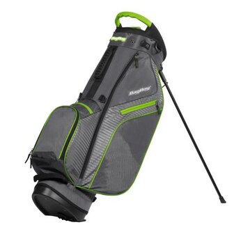 BagBoy Super Lite Standbag, grijs/lime