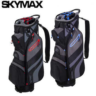 Skymax LW Cartbag Golftas, zwart/rood