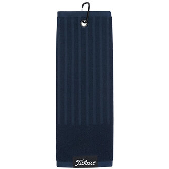 Titleist Players Trifold Towel, navy