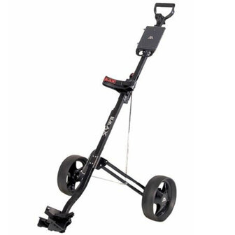 Big Max Basic 2 Wiel Golftrolley, zwart