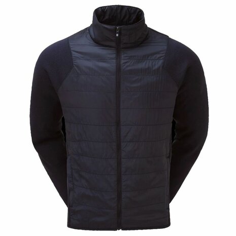 mens hybrid quilted jacket