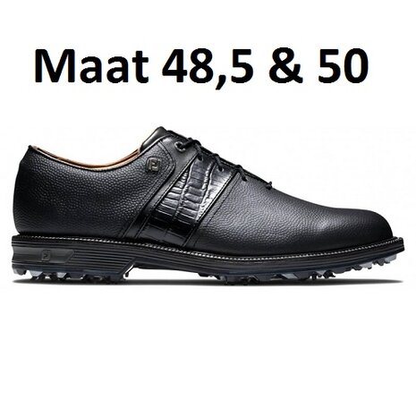Maak het zwaar schoolbord Huisje Footjoy DJ Premiere Black Packard 53924 Maat 48-50 - Golfdiscounter.nl