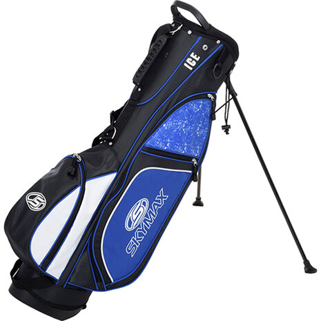 Skymax Ice IX-5 Halve Golfset Dames, standbag zwart/blauw