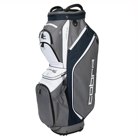 Cobra Ultra Lite Pro Cart Bag, grijs/navy