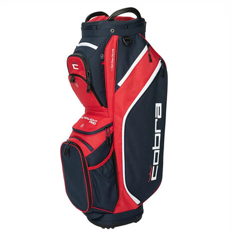 Cobra Ultra Lite Pro Cart Bag, navy/rood