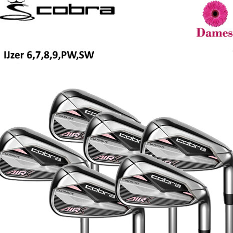 Cobra Air-X Dames IJzers 6-SW dames graphite