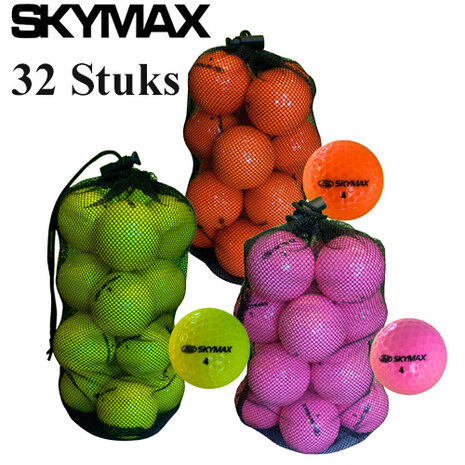 32-Stuks Skymax Golfballen