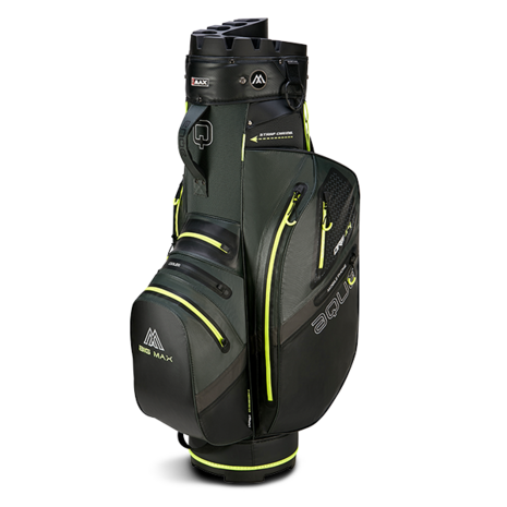 Big Max Big Max Aqua Silencio 4 Cartbag Zwart Lime