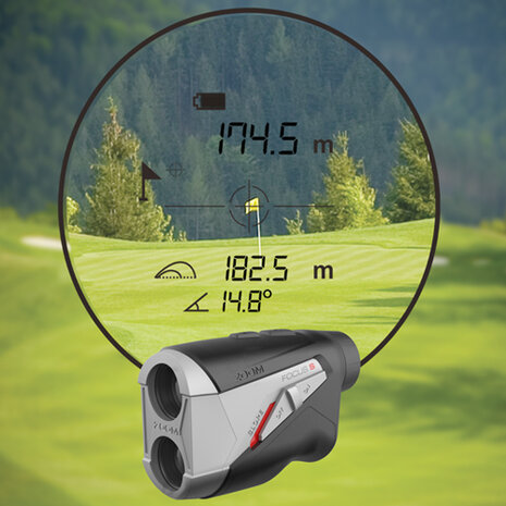 Zoom Laser Rangefinder Focus S, zwart/zilver 2