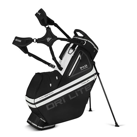 Big Max Dri Lite Hybrid Tour Standbag, zwart/wit