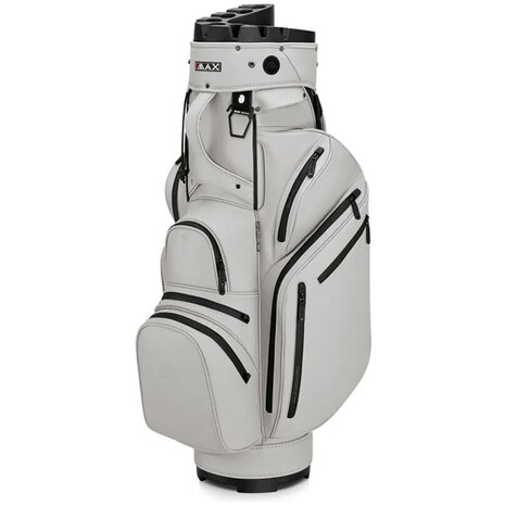 Big Max Dri Lite Silencio Prime golf cartbag, gebroken wit