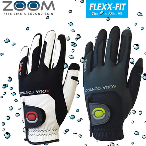 Zoom Aqua Kangaroe Leren Golfhandschoen