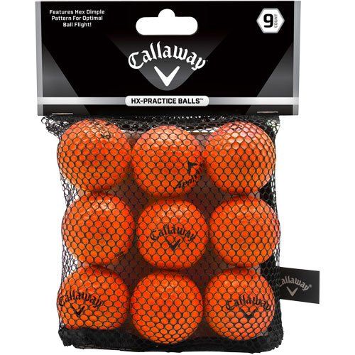 Verzadigen Ondraaglijk bronzen Callaway HX Practice Balls Golfballen 9 Stuks, oranje kopen? -  Golfdiscounter.nl